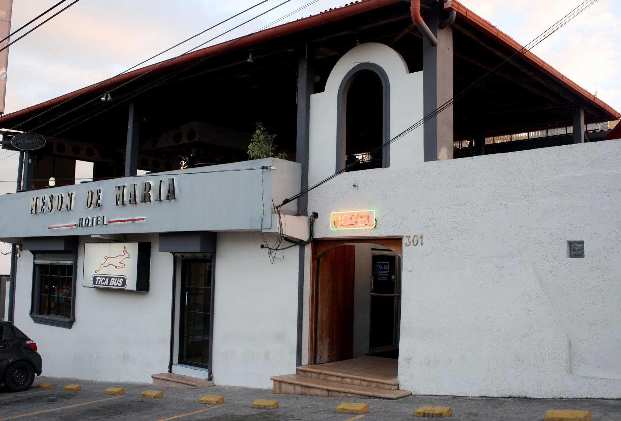 Hotel Meson de Maria Antiguo Cuscatlán Exterior foto